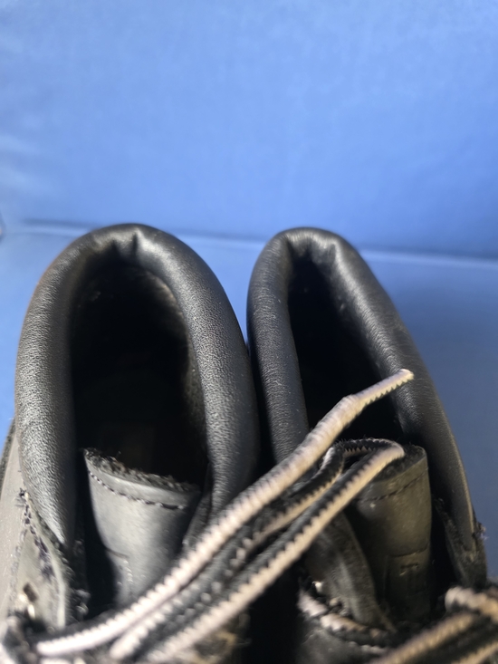 Timberland Black Leather Boots Men’s 8.5M Rugged Lace‑Up Workwear Chukka main image 14